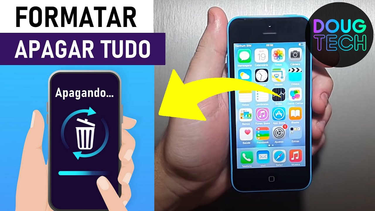 Como FORMATAR e APAGAR TUDO no iPhone Como FORMATAR e APAGAR TUDO no iPhone