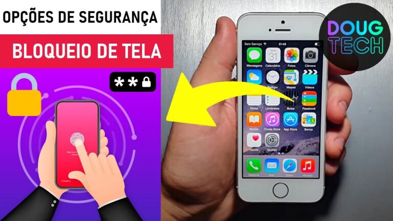 Como Colocar SENHA e BIOMETRIA no iPhone