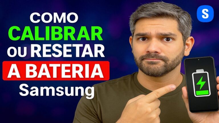 Como CALIBRAR/RESETAR a Bateria do Samsung Como CALIBRAR/RESETAR a Bateria do Samsung