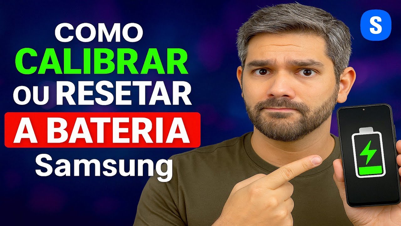 Como CALIBRAR/RESETAR a Bateria do Samsung