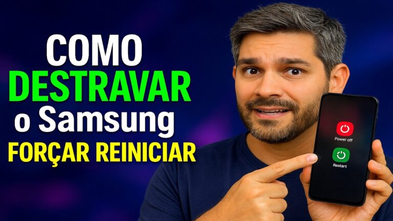 Como DESTRAVAR o Samsung (FORÇAR REINICIAR) Como DESTRAVAR o Samsung (FORÇAR REINICIAR)