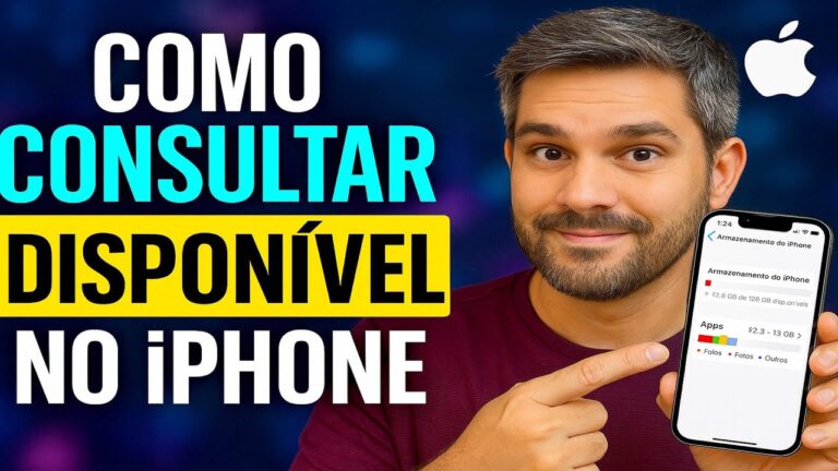 Como Consultar a Memória DISPONÍVEL no iPhone Como Consultar a Memória DISPONÍVEL no iPhone