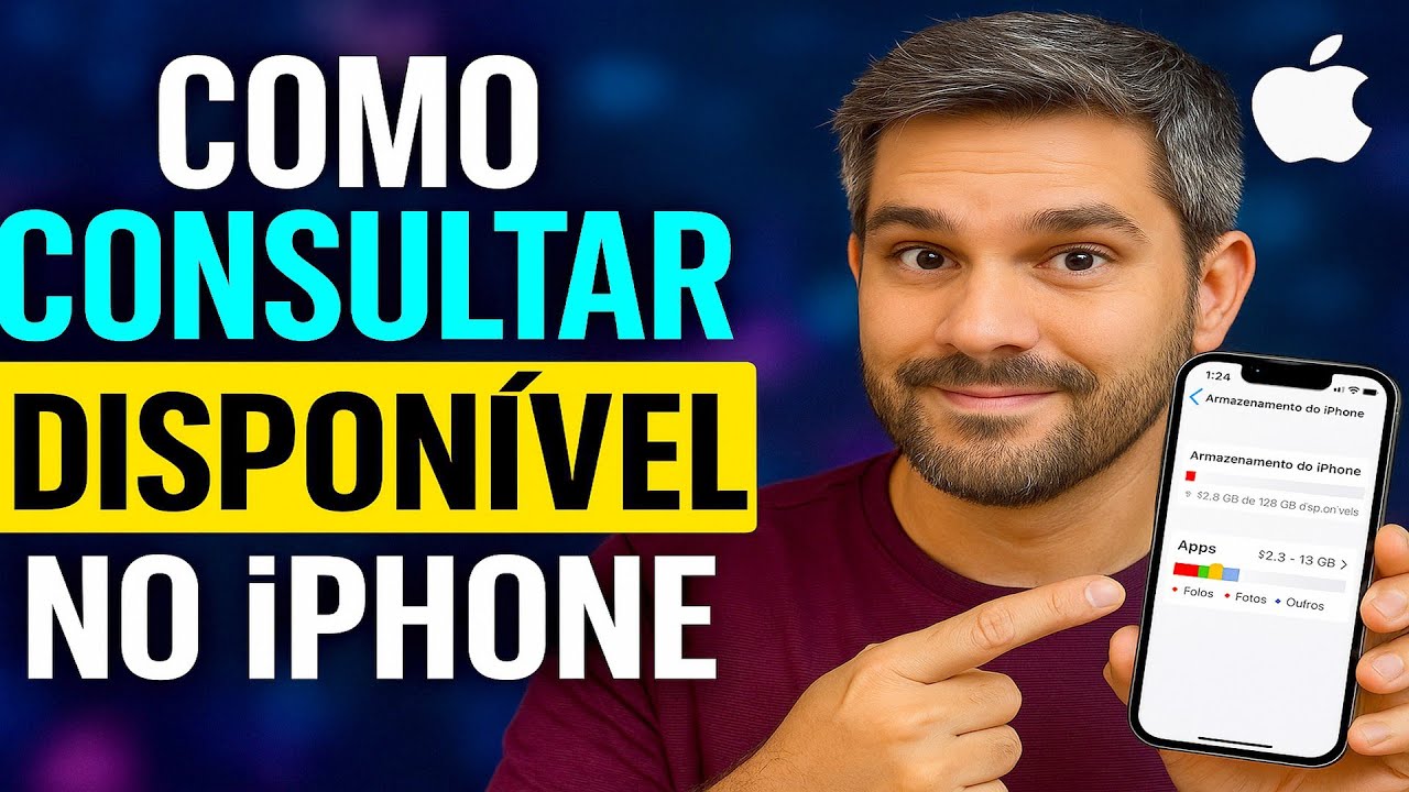 Como Consultar a Memória DISPONÍVEL no iPhone