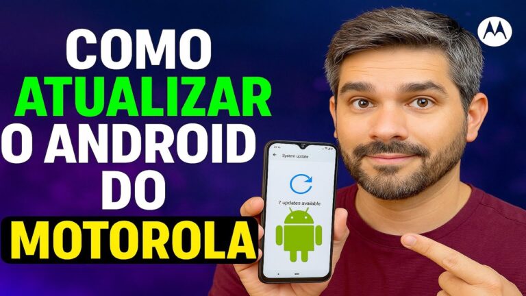 Como ATUALIZAR o ANDROID do Motorola Como ATUALIZAR o ANDROID do Motorola