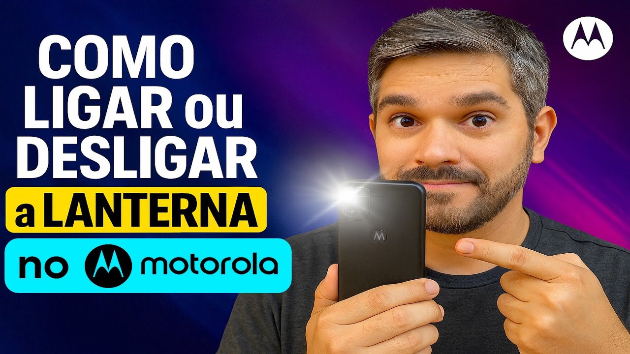 Como Ligar/Desligar a LANTERNA do Motorola