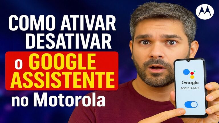 Como Ativar/Desativar o GOOGLE ASSISTENTE no Motorola Como Ativar/Desativar o GOOGLE ASSISTENTE no Motorola