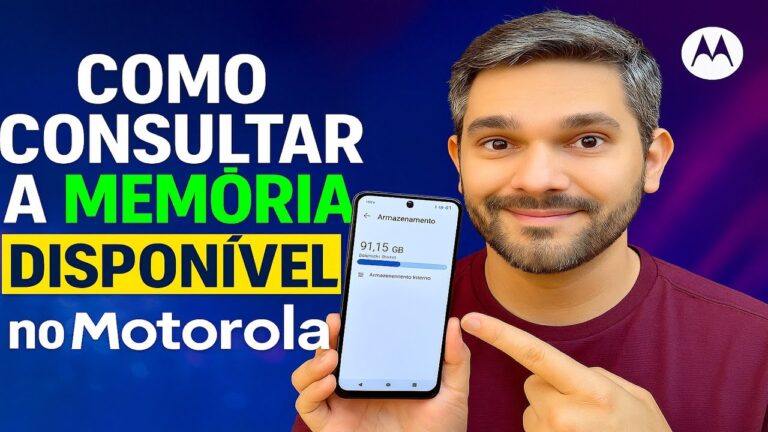 Como Consultar a Memória DISPONÍVEL no Motorola