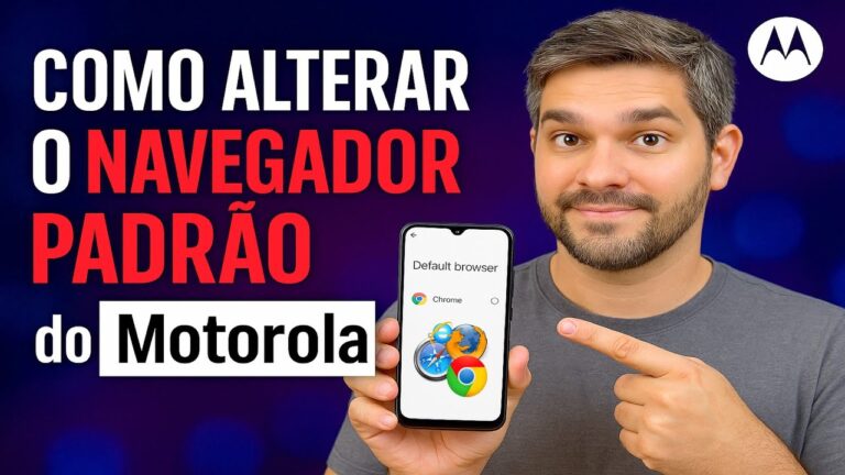 Como Alterar o NAVEGADOR PADRÃO do Motorola Como Alterar o NAVEGADOR PADRÃO do Motorola