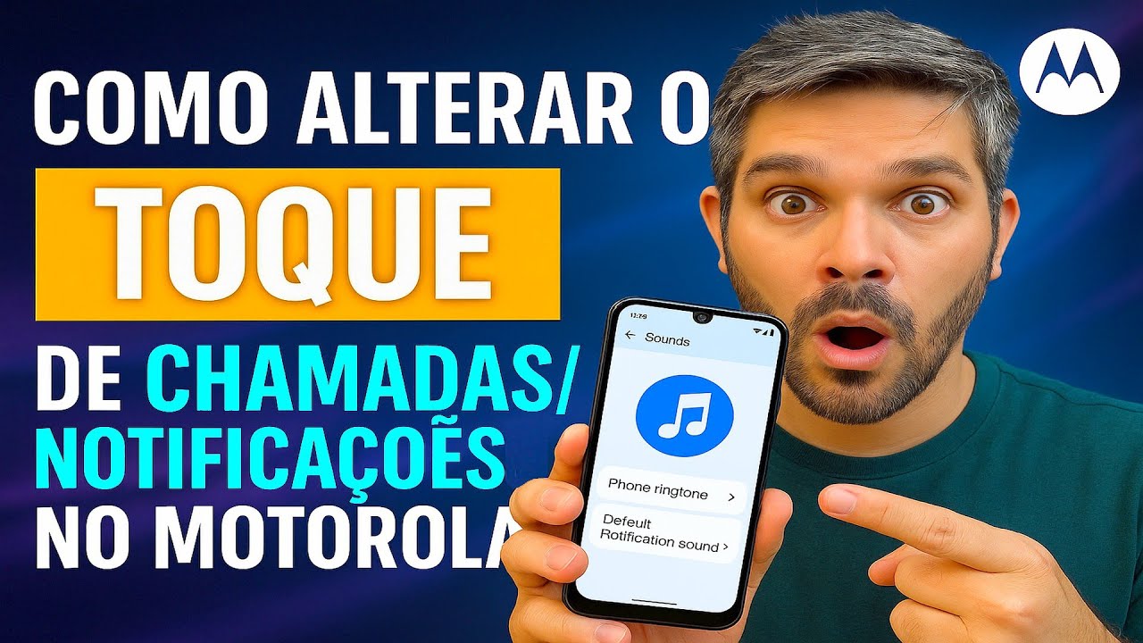 Como Alterar o TOQUE de Chamadas/Notificações no Motorola