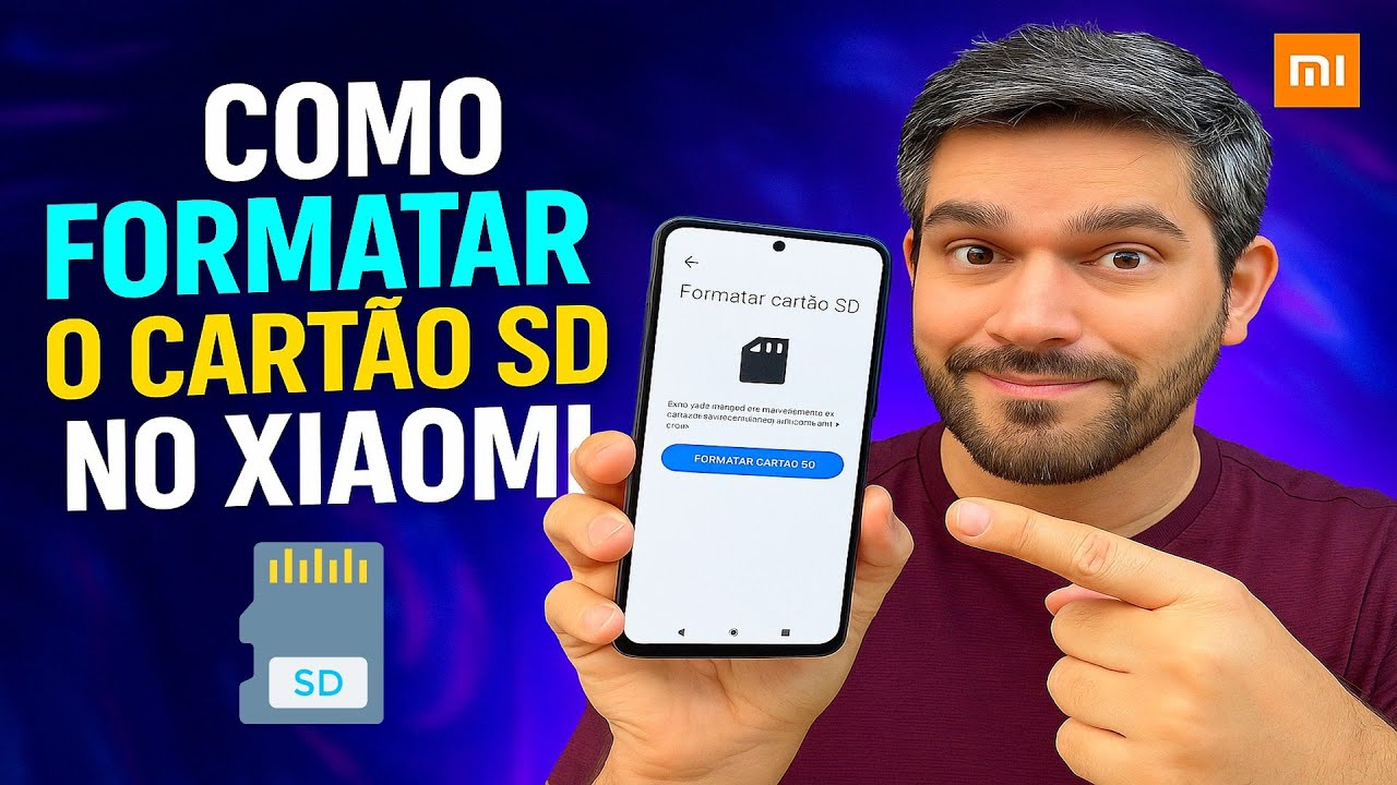 Como FORMATAR o CARTÃO SD no Xiaomi