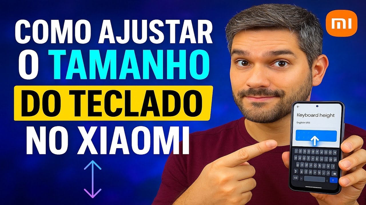 Como AJUSTAR o TAMANHO do TECLADO no Xiaomi