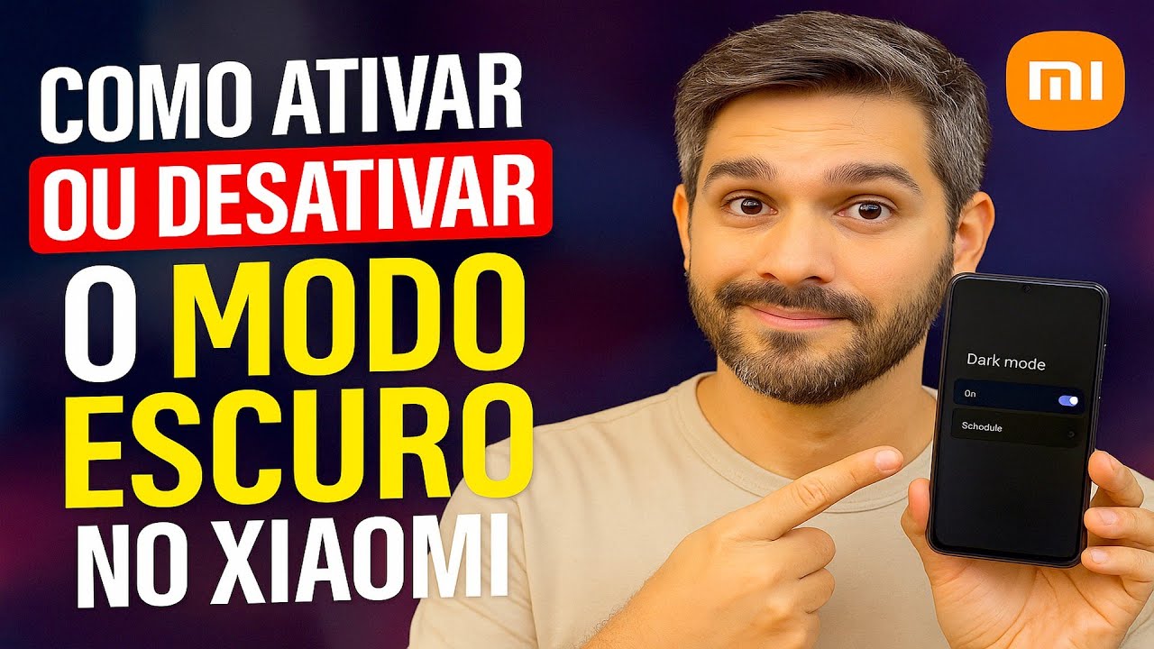 Como Ativar/Desativar o MODO ESCURO no Xiaomi