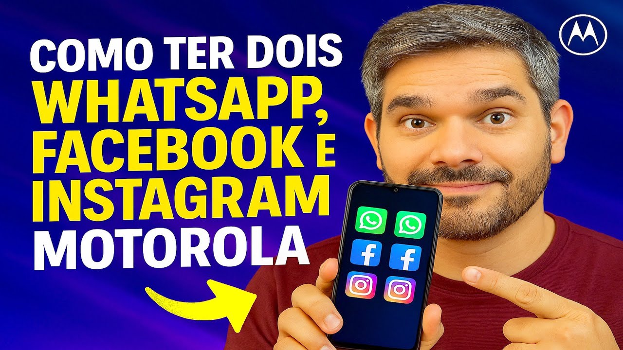 Como ter dois WhatsApp, Facebook e Instagram Motorola