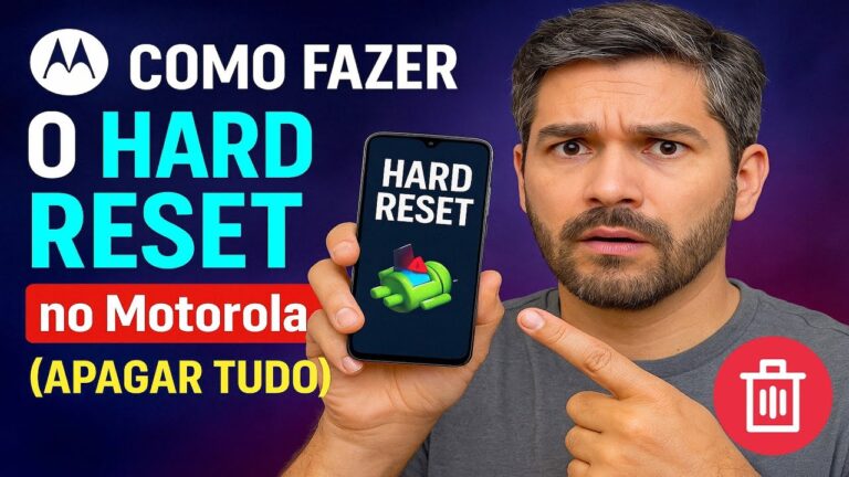 Como Fazer o HARD RESET no Motorola (FORMATAR/APAGAR TUDO) Como Fazer o HARD RESET no Motorola (FORMATAR/APAGAR TUDO)