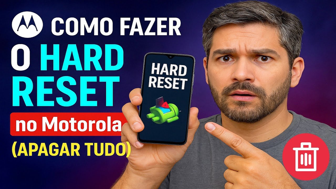 Como Fazer o HARD RESET no Motorola (FORMATAR/APAGAR TUDO)