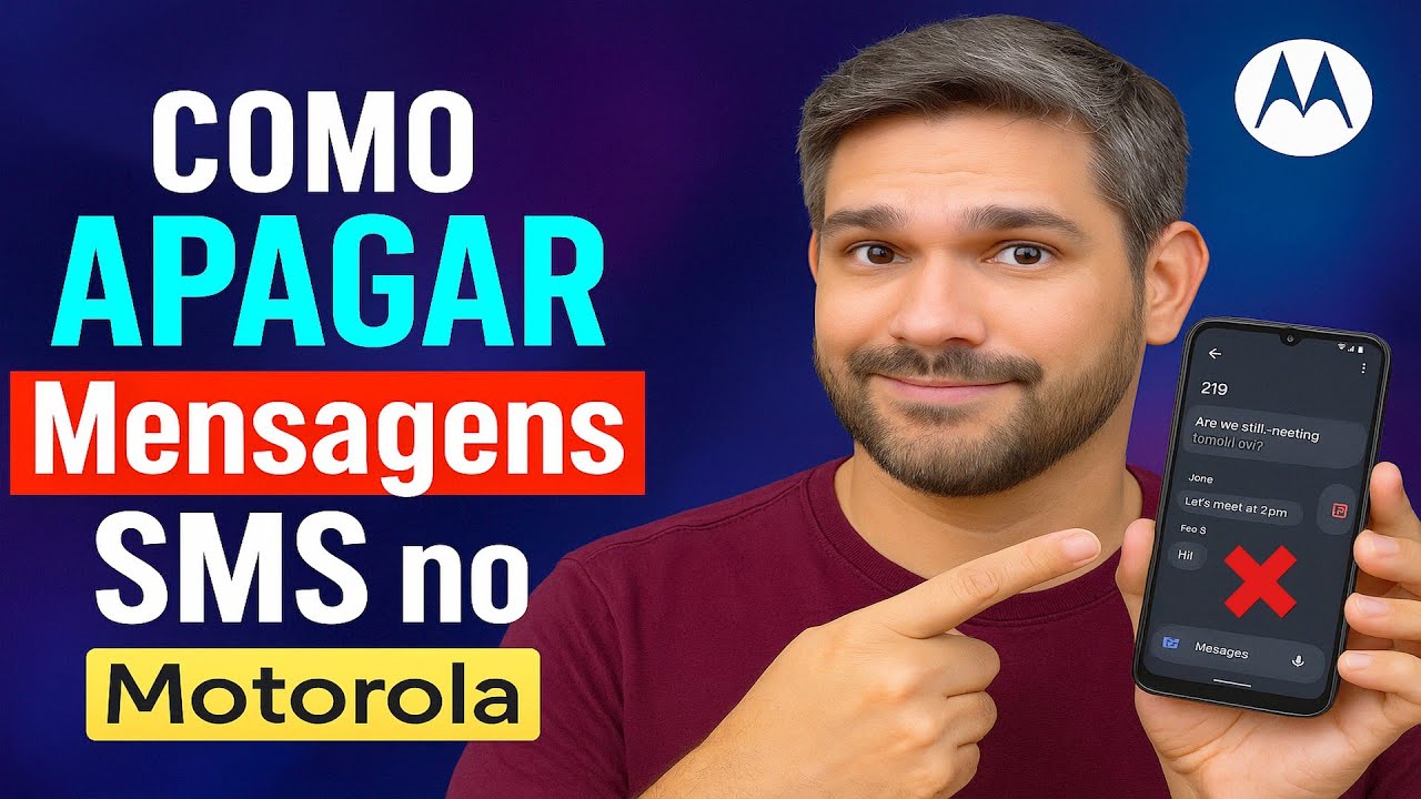 Como APAGAR Mensagens SMS no Motorola