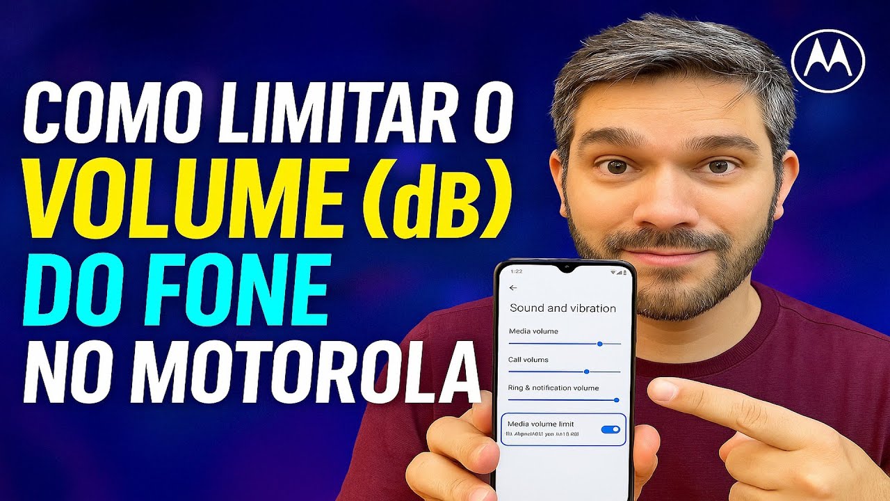 Como LIMITAR o Volume(dB) do FONE no Motorola