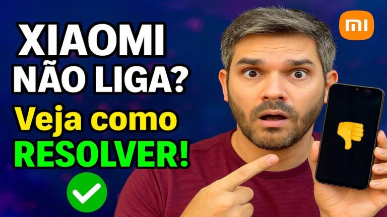 XIAOMI NÃO LIGA? Veja como RESOLVER!✅️