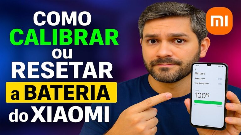 Como CALIBRAR/RESETAR a Bateria do Xiaomi