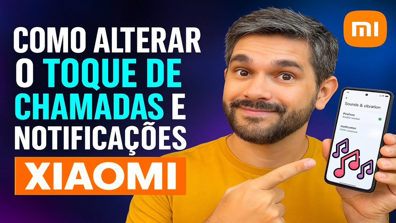 Como Alterar o TOQUE de Chamadas/Notificações no Xiaomi Como Alterar o TOQUE de Chamadas/Notificações no Xiaomi