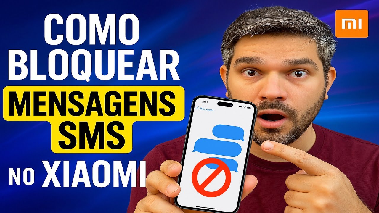 Como BLOQUEAR Mensagens SMS no Xiaomi