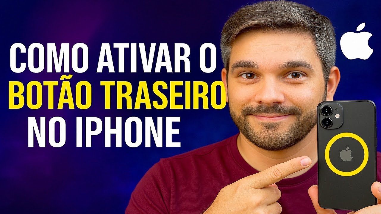Como Ativar o BOTÃO TRASEIRO no iPhone