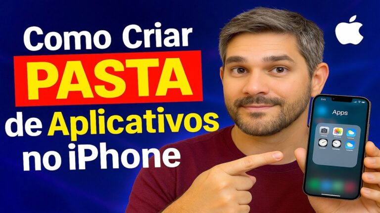 Como Criar PASTA de Aplicativos no iPhone