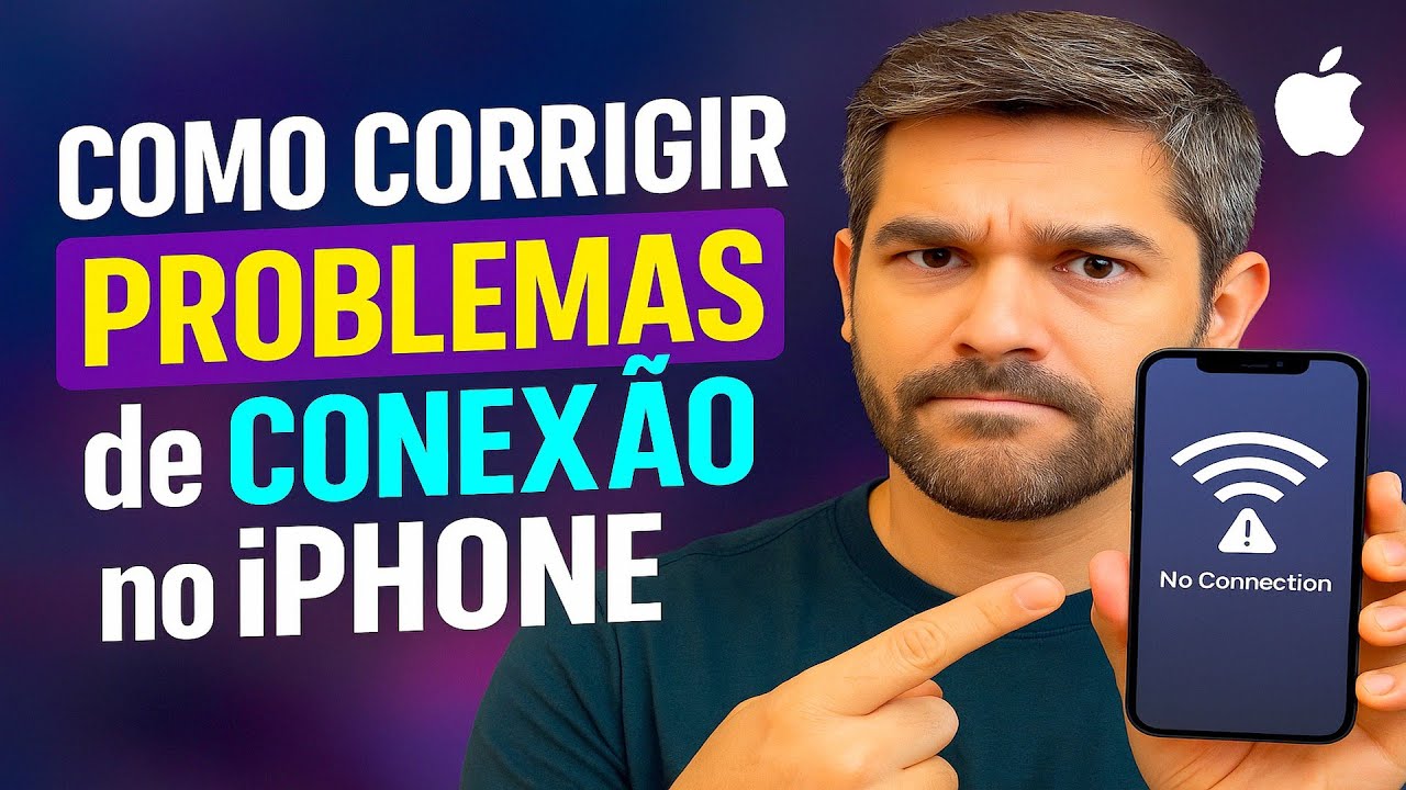 Como Corrigir PROBLEMAS de CONEXÃO no iPhone