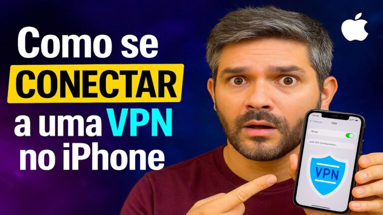 Como se CONECTAR a uma VPN no iPhone