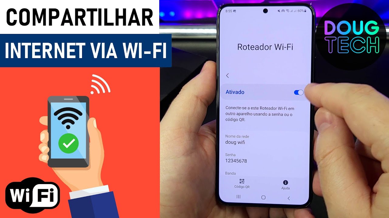 Como Compartilhar INTERNET do Samsung Galaxy Como Compartilhar INTERNET do Samsung Galaxy