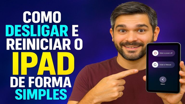 Como Desligar/Reiniciar o IPAD