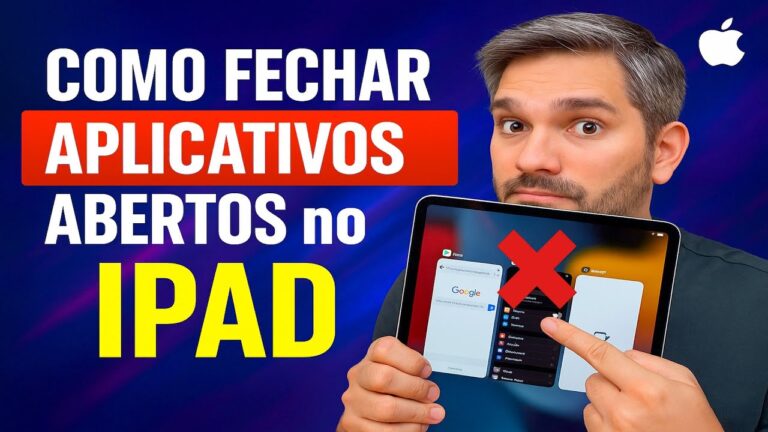 Como Fechar APLICATIVOS ABERTOS no IPAD