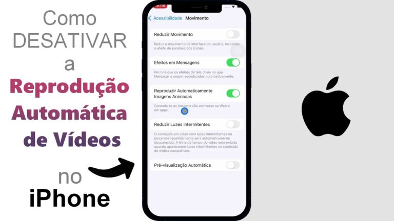 Como DESATIVAR a Reprodução Automática de Vídeos no iPhone