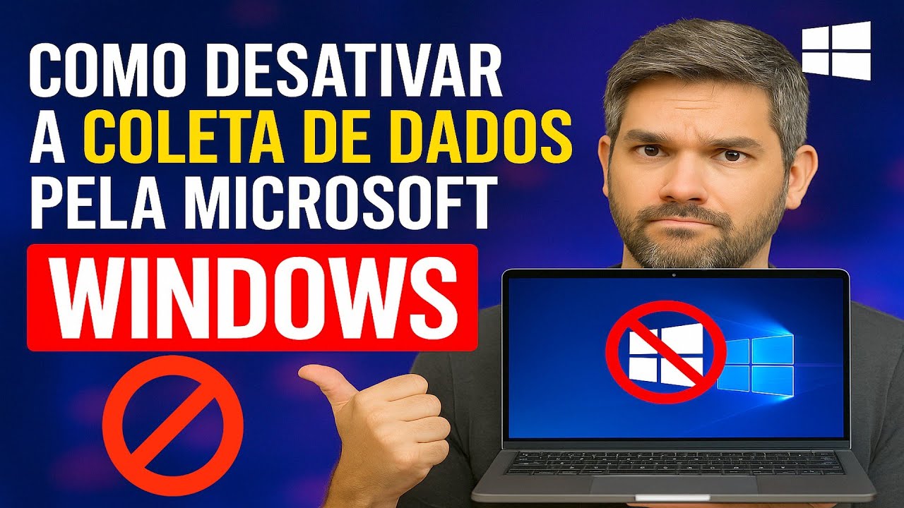 Como Desativar a COLETA DE DADOS pela MICROSOFT no Windows