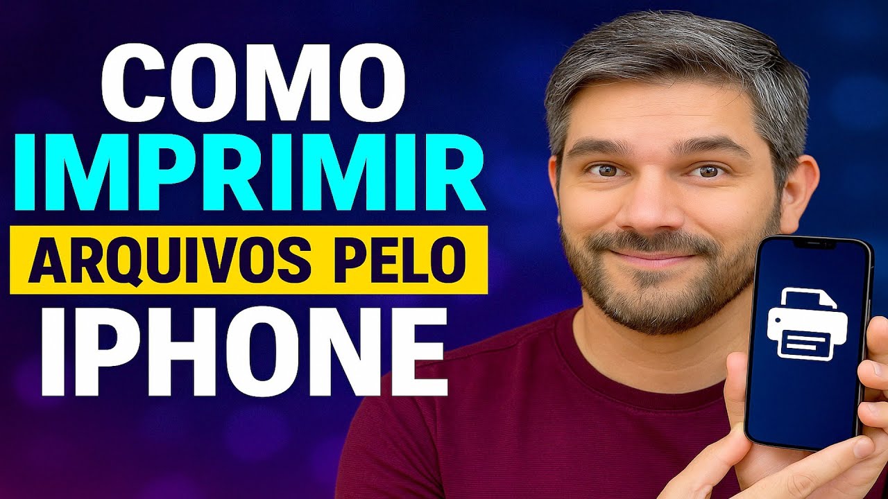 Como IMPRIMIR Arquivos pelo iPhone