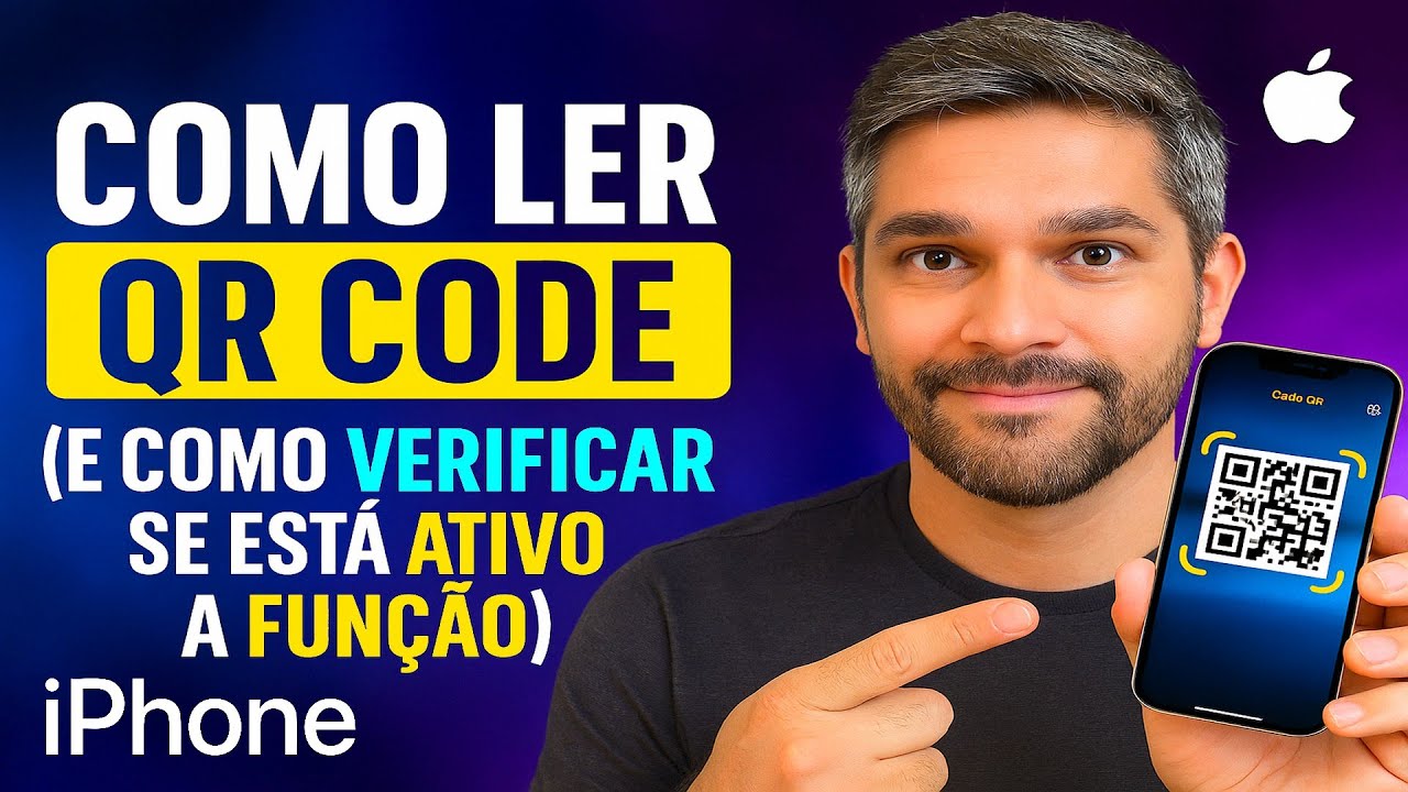 Como Ler QR CODE no iPhone (e como Verificar se está Ativo a Função)