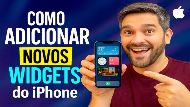 Como Adicionar Novos Widgets do iPhone