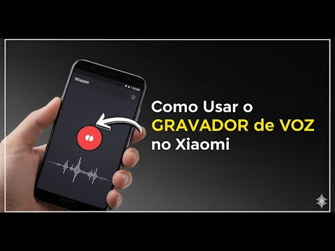 Como usar o gravador de voz no Xiaomi Como usar o gravador de voz no Xiaomi