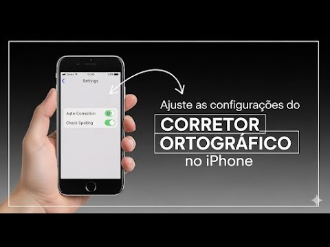 Ajuste as configurações do corretor ortográfico no iPhone Ajuste as configurações do corretor ortográfico no iPhone