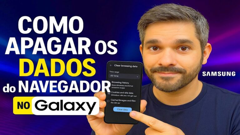 Como APAGAR os DADOS de NAVEGAÇÃO no Samsung