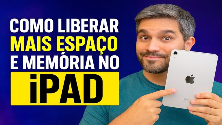 Como Liberar ESPAÇO e MEMÓRIA no iPad