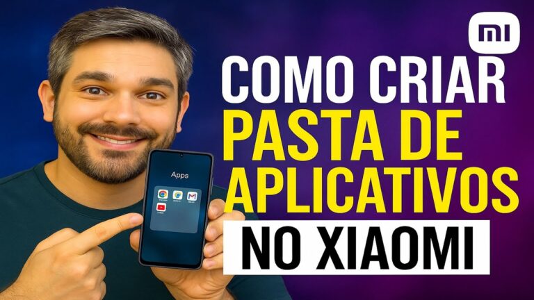 Como Criar Pasta de Aplicativos no Xiaomi