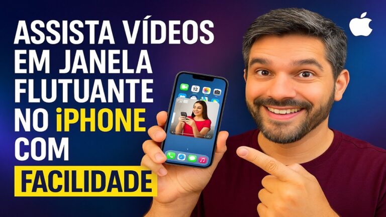 Assista Vídeos em JANELA FLUTUANTE no iPhone Assista Vídeos em JANELA FLUTUANTE no iPhone