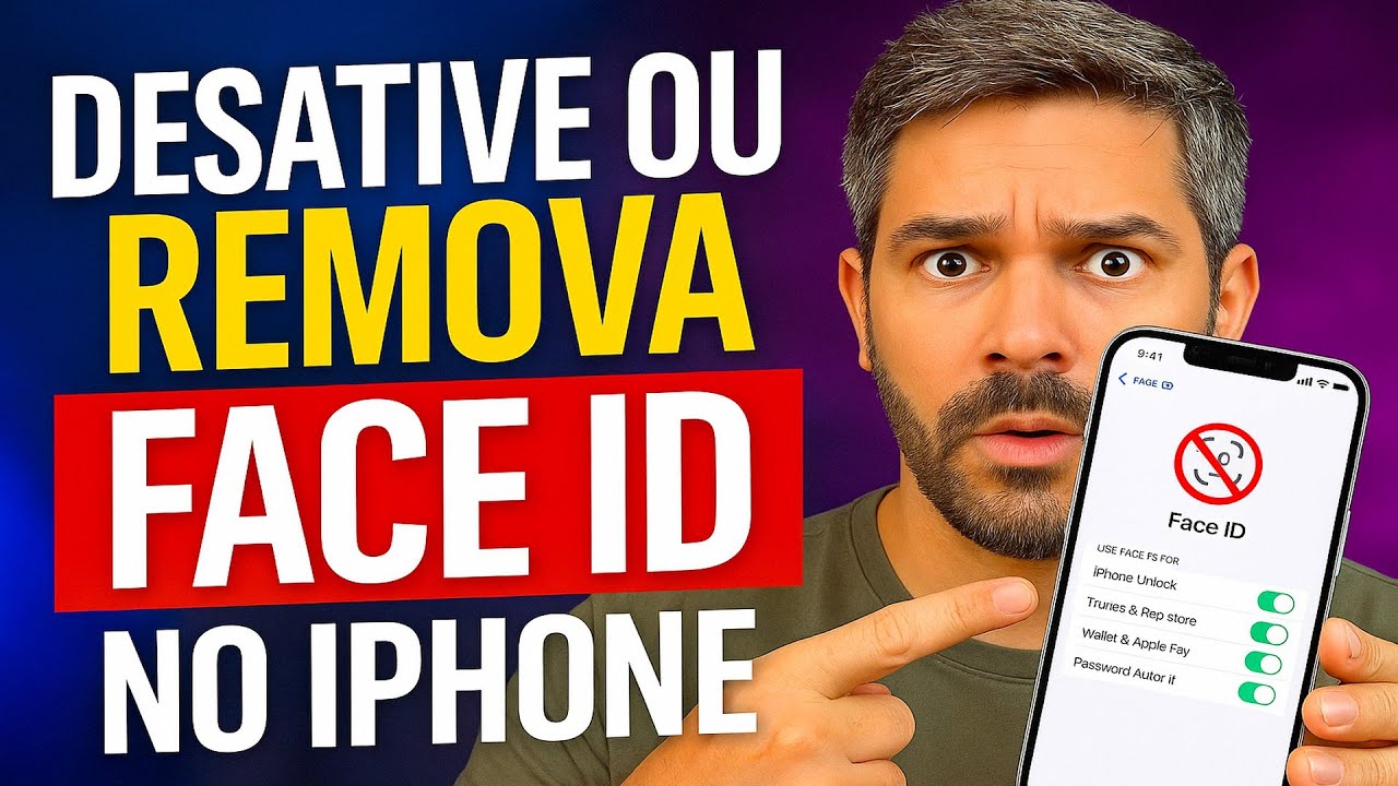 Desative ou Remova o FACE ID no iPhone