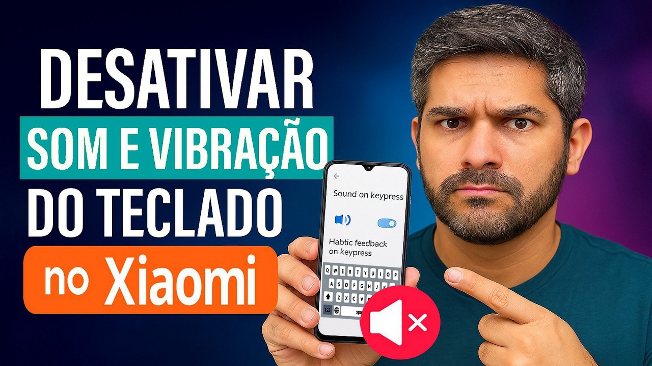 Desative o SOM e VIBRAÇÃO do TECLADO no Xiaomi