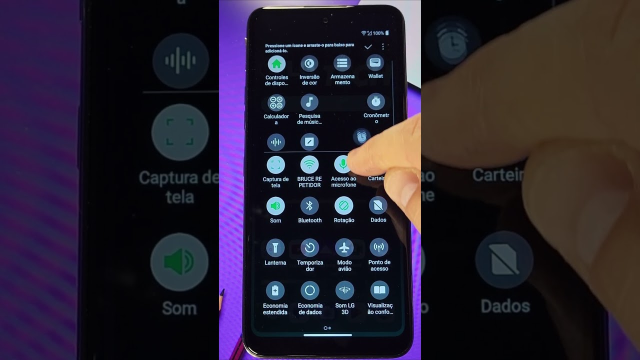 Como Ligar ou Desligar a LANTERNA no LG #shorts #lg #android #tutorial #lanterna