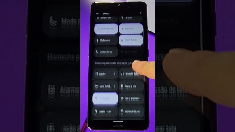 Como Ligar ou Desligar a LANTERNA no NOKIA #shorts #nokia #android #tutorial #lanterna