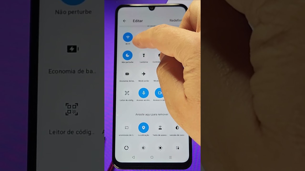 Como Ligar/Desligar a LANTERNA no REALME #shorts #realme #android #tutorial #lanterna