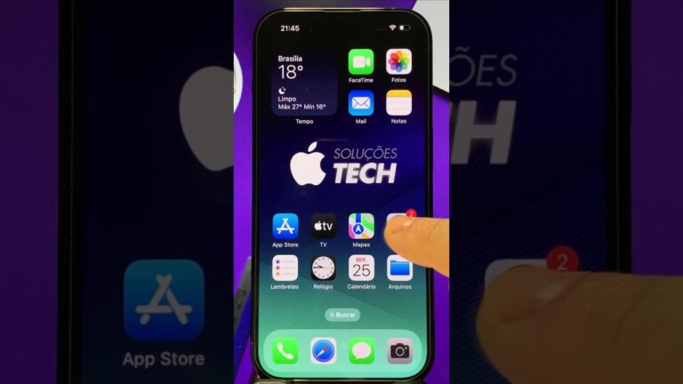 Como Ativar/Desativar o BRILHO AUTOMÁTICO da Tela no iPhone #shorts #iphone #apple #tutorial #brilho