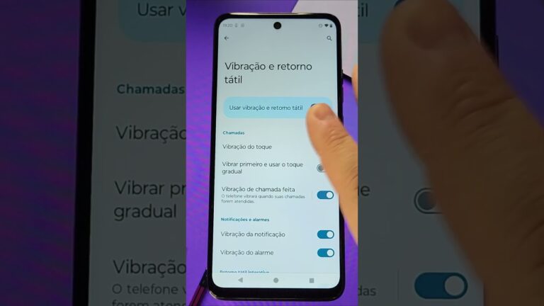 Como Ativar ou Desativar as VIBRAÇÕES no MOTOROLA #shorts #motorola #android #tutorial #vibração Como Ativar ou Desativar as VIBRAÇÕES no MOTOROLA #shorts #motorola #android #tutorial #vibração
